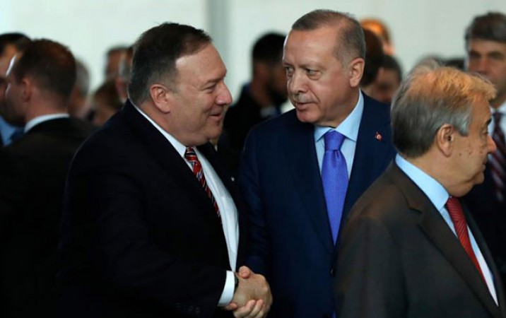 Ərdoğan Pompeo ilə görüşməyə vaxt tapa bilmədi