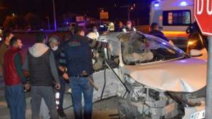 DƏHŞƏTLİ QƏZA: Avtomobil iki yerə bölündü, 3 nəfər öldü -