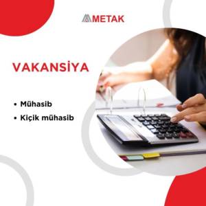 Mühasib/Kiçik mühasib vakansiyaları Xəbər şəkili