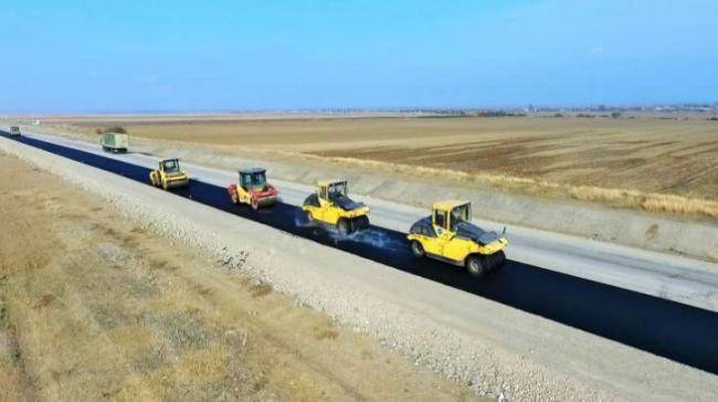 Suqovuşan və Talış kəndlərinə gedən tarixi yolların asfaltlanmasına başlanıldı -