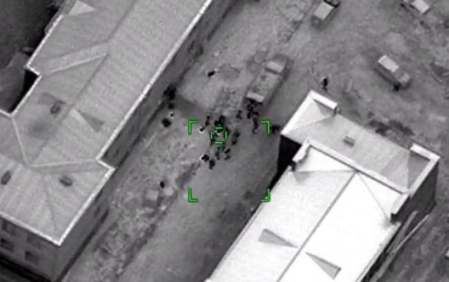 Qırmızı Bazarda düşmən qərargahı hədəf alındı-