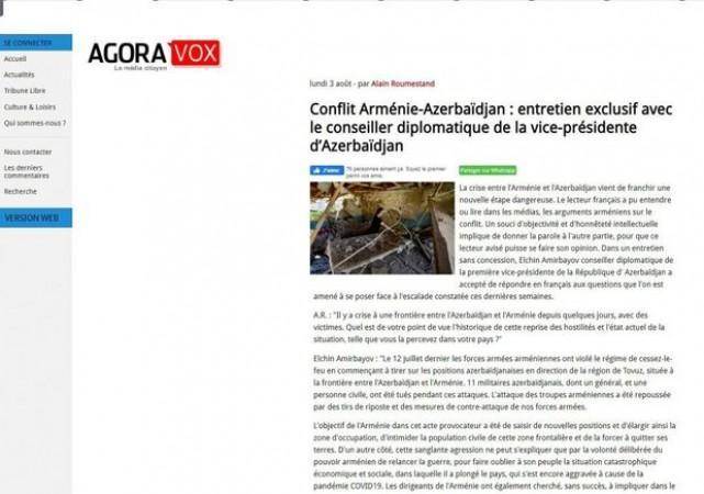 “Ermənistan-Azərbaycan münaqişəsi: