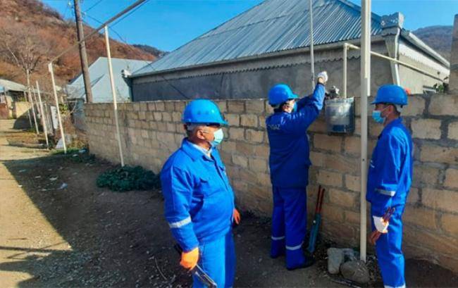 Göygölün Toğanalı kəndinə qaz verildi -