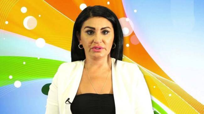 Azərbaycanlı aparıcı TANINMAZ HALDA -