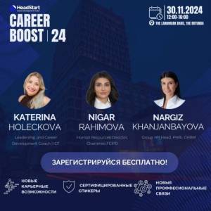 “Career Boost | 24” adlı yeni layihəyə start verilir!  (ÖDƏNİŞSİZ) Xəbər şəkili