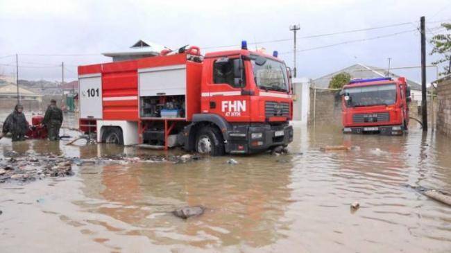Güclü yağış rayonlarda fəsadlar törətdi