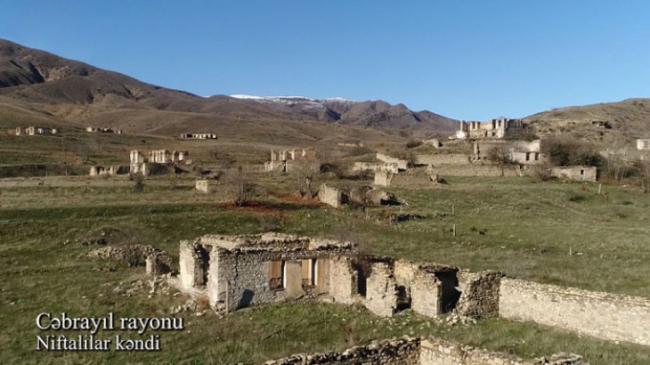 Cəbrayılın Niftalılar kəndindən yeni g&ouml;r&uuml;nt&uuml;lər - VİDEO