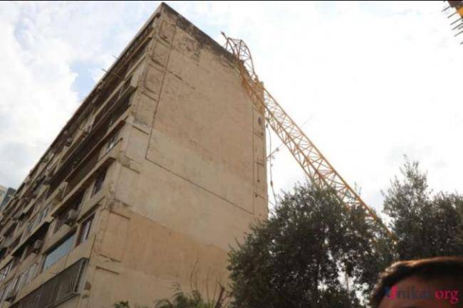 Kranın aşması nəticəsində bir nəfər öldü -