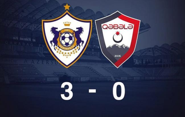 &ldquo;Qarabağ&rdquo; 3 xalı 3 qolla qazandı