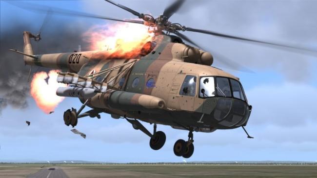 Qardaş &ouml;lkədən acı xəbər: Hərbi helikopter qəzaya uğradı: 