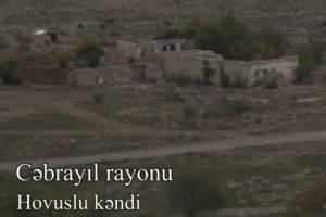 Qubadlı və Cəbrayılın kəndlərindən görüntü -