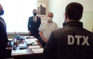 DTX-nin Xarici İşlər Nazirliyində ke&ccedil;irdiyi əməliyyatın  Xəbər şəkili
