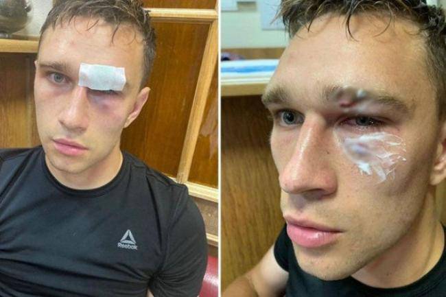 Millinin sabiq futbolçusu baş hakimi xəstəxanalıq etdi -