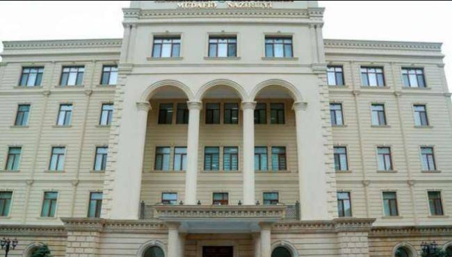 Müdafiə Nazirliyi açıqlama yaydı
