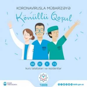 TƏBİB koronavirusla mübarizə üçün könüllü axtarır Xəbər şəkili