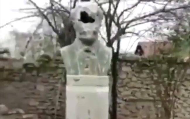 Ermənilər Bülbülün ev muzeyini bu hala salıb -