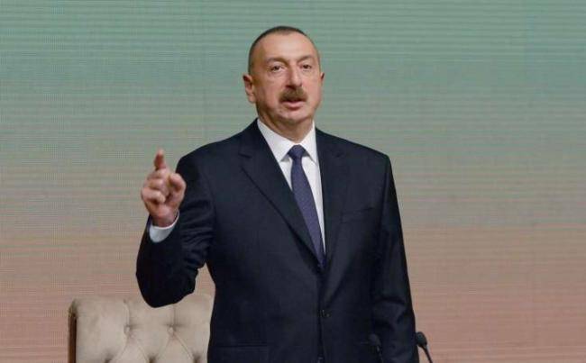 İlham Əliyev: "Azad edilmiş bu ərazilərə Azərbaycan bayrağı sancıldı"
