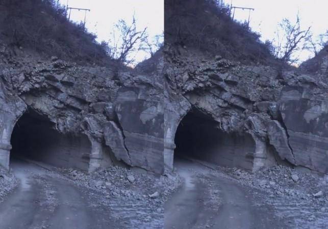 Ermənilər Kəlbəcər tunelini dağıdıb bu hala saldı -