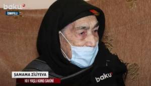 Azərbaycanda 108 yaşlı qadın COVID-19-a qarşı peyvənd olundu Xəbər şəkili