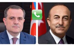 Ceyhun Bayramovun Çavuşoğlu ilə telefon danışığı oldu
