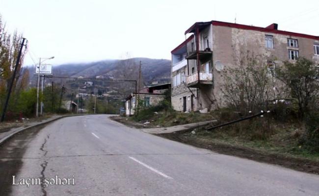 La&ccedil;ın şəhərinin g&ouml;r&uuml;nt&uuml;ləri - 