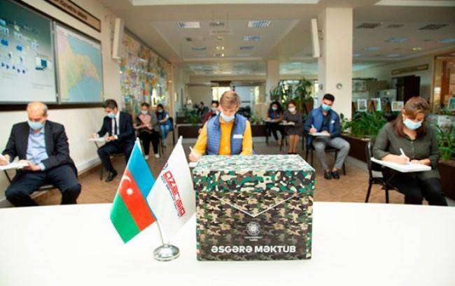 “Azərişıq” “Əsgərə məktub” layihəsinə qoşuldu -