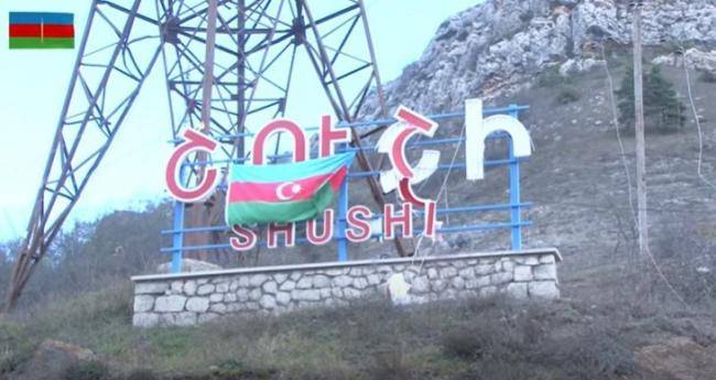 İşğaldan azad olunmuş Şuşa şəhərinin videogörüntüləri