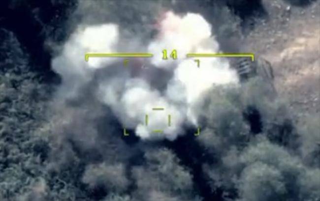 Bərdə və Tərtəri atəşə tutan daha 2 “Smerç” bu gün məhv edildi -