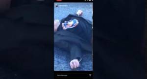 Polis canlı yayımda vətəndaşı g&uuml;llələdi -18+ VİDEO Xəbər şəkili