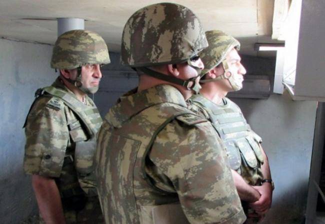 Prezidentin köməkçisi cəbhəboyu zonada