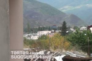 Suqovuşan kəndindən yeni görüntülər -