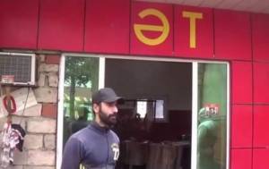 COVİD-19 xəstəsi dükanda ət satarkən yaxalandı