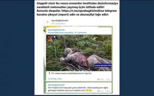 Ermənilər saxta xəbərləri yaymaqda davam edirlər -