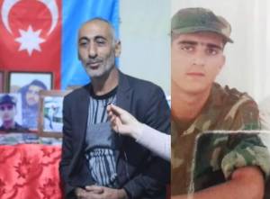 Şəhidin atası vəfat etdi Xəbər şəkili