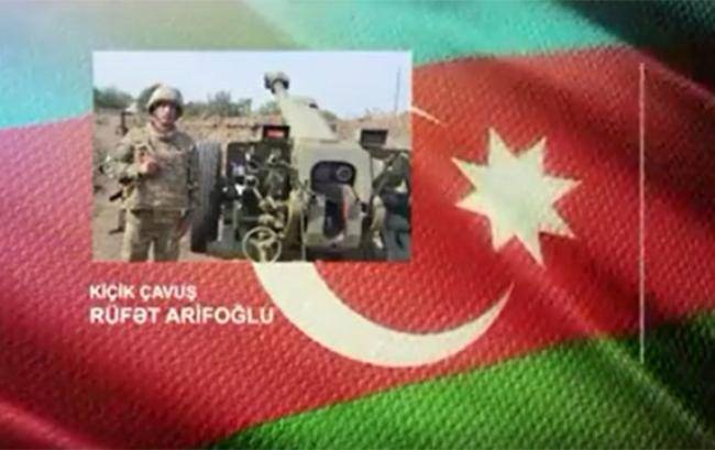 Düşmən hədəflərini məhv edən sərrast atıcımız -