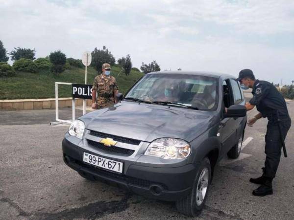 Bu ərazidə koronavirusa görə polis nəzarəti gücləndirlidi: