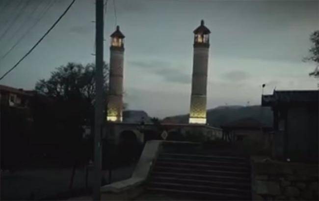 Şuşa məscidinə elektrik enerjisi verildi -