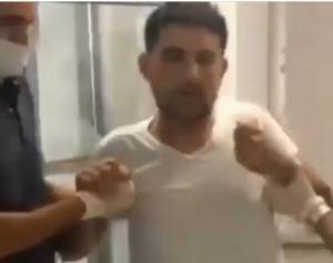 Ayağından yaralanan qazimiz YERİMƏYƏ BAŞLADI -VIDEO Xəbər şəkili