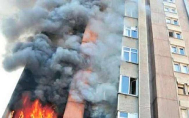 SON DƏQİQƏ: Bakıda yaşayış binasında GÜCLÜ YANĞIN BAŞLADI