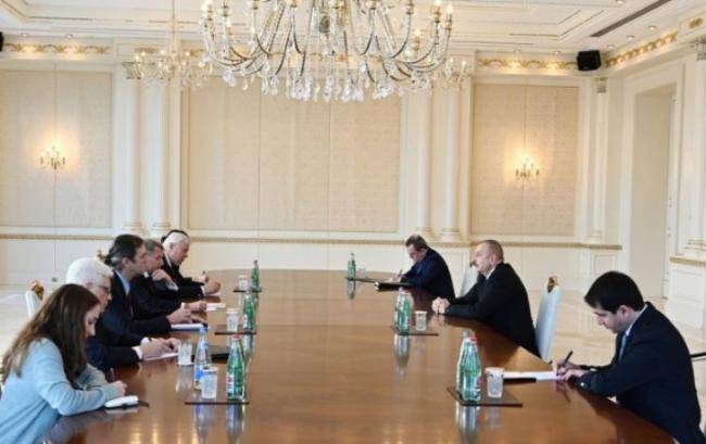 Prezident ATƏT-in Minsk qrupunun həmsədrlərini qəbul etdi -