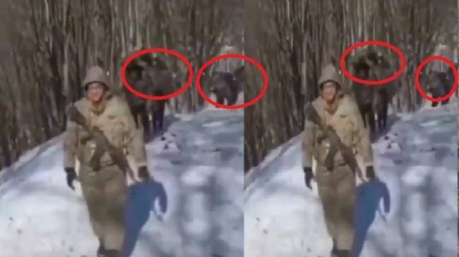 Laçında əsir düşən ermənilərin görüntüləri yayıldı