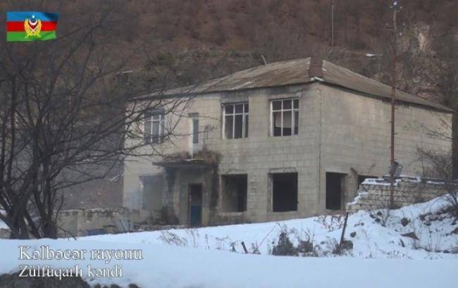 Kəlbəcərin Zülfüqarlı kəndindən -