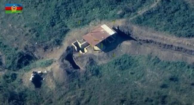 Düşmənin artilleriya bölmələri və komanda məntəqəsi məhv edildi -