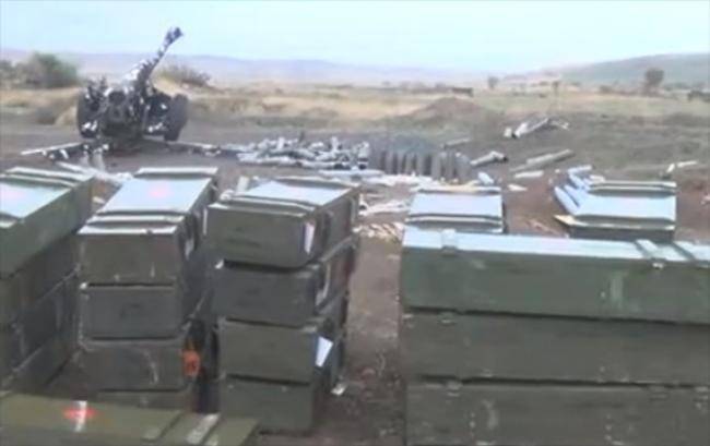 Ələ keçirilən düşmən qənimətləri -