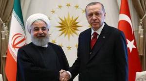Ərdoğan və Ruhani qarşılıqlı əməkdaşlığı m&uuml;zakirə ediblər Xəbər şəkili