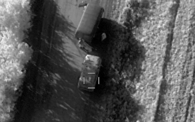 Bu gecə də düşmənin texnikası darmadağın edildi -