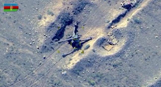 Atəşkəsi pozan düşmənin artilleriya bölməsi məhv edilib -