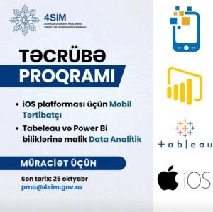 Tələbələr üçün təcrübə proqramı elan edir Xəbər şəkili