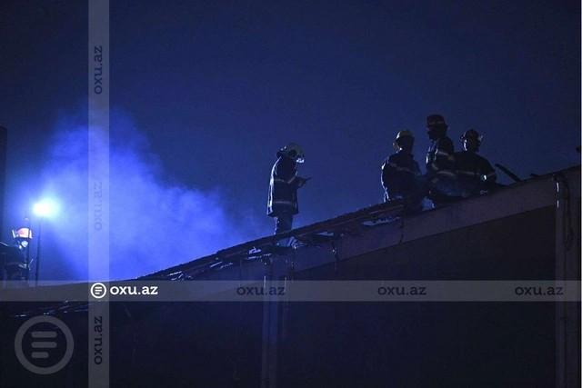 Bakıda güclü yanan obyekt məşhur hotel imiş