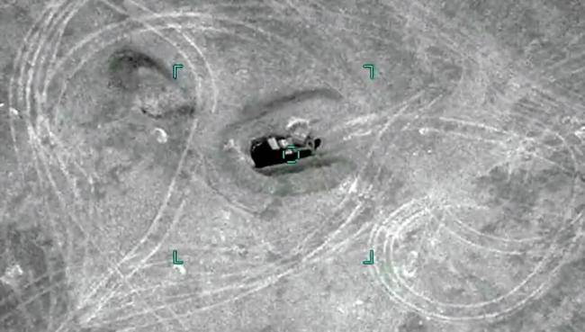 Düşmənin növbəti hərbi kolonu məhv edildi